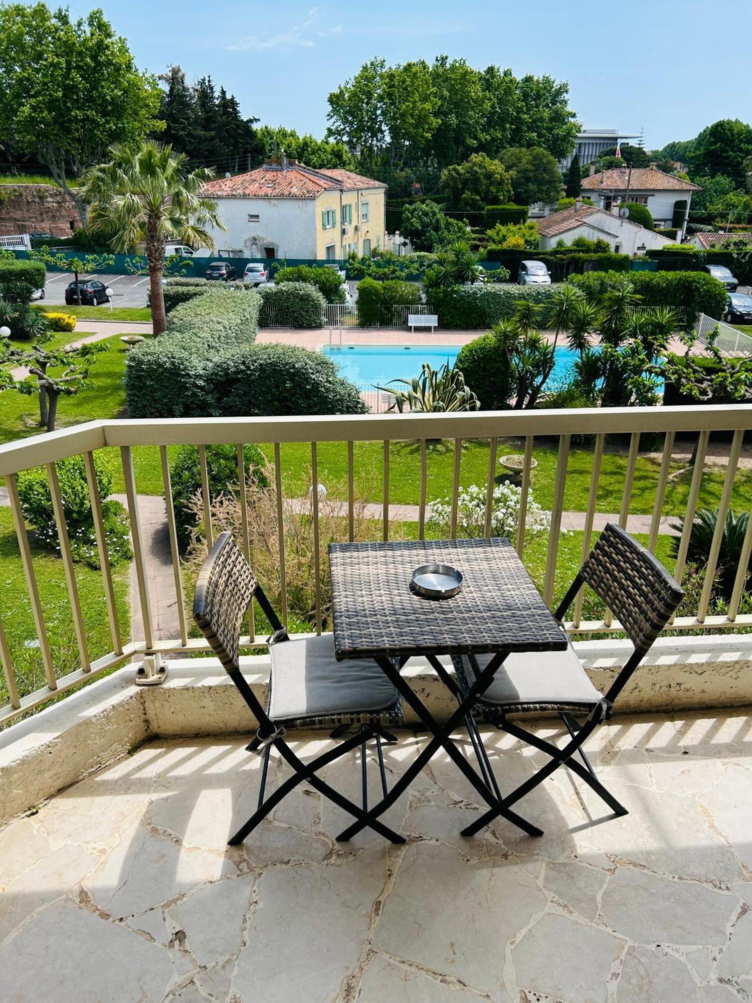 Fréjus Studio De Standing Climatise, Avec Piscine, Proche De La Mer מראה חיצוני תמונה